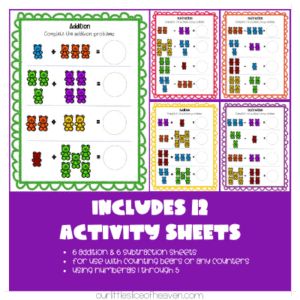 counting bears addition subtraction (1)